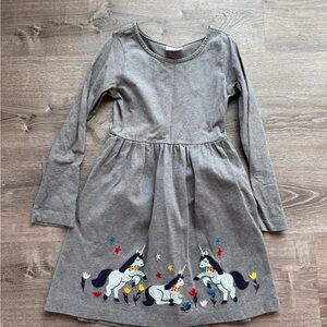 Hanna Andersson Girls Unicorn Dress